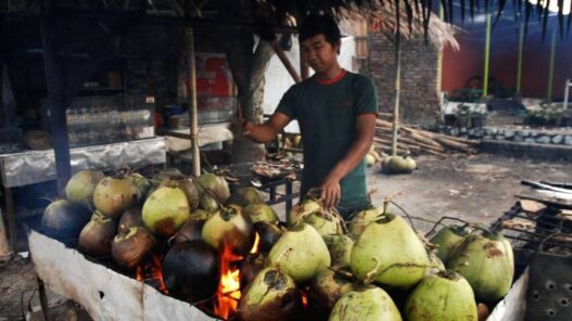 Kelapa bakar