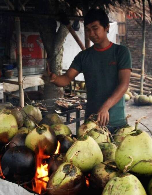 Kelapa bakar