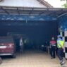 Kipas Angin Picu Kebakaran Garasi Rental Mobil