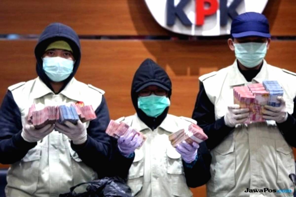 KPK Sita Hampir Rp 2 Miliar dalam OTT