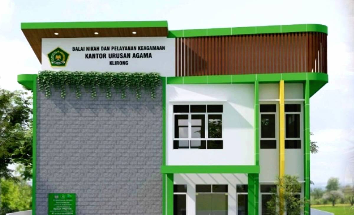 KUA Klirong Bangun Gedung Balai Nikah Baru