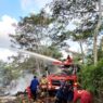 Lahan di Tegalkamulyan Terbakar