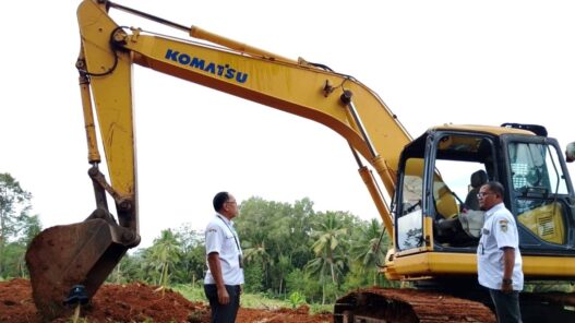 Lahan Huntap Ketanda Ditata