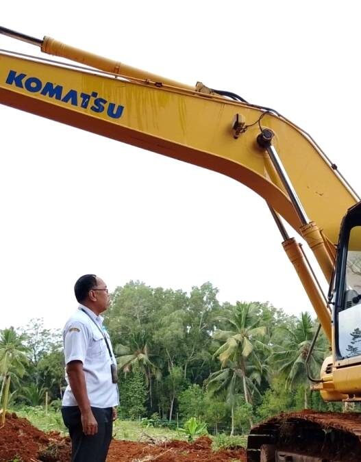 Lahan Huntap Ketanda Ditata