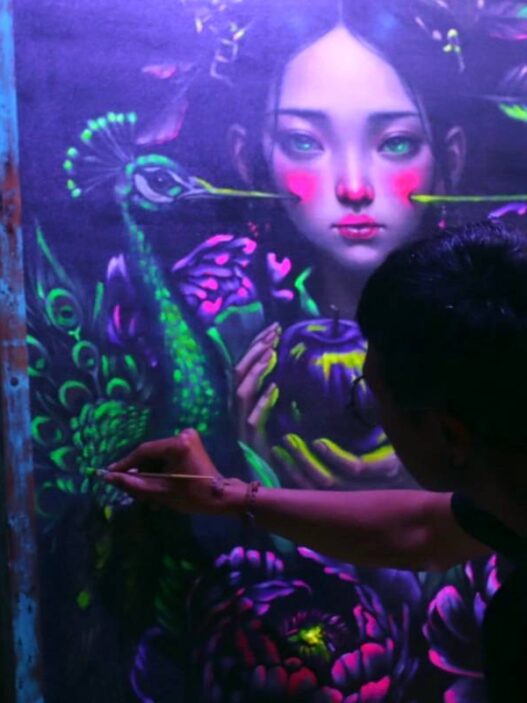 Lukisan Nona Rayu Jadi Sorotan