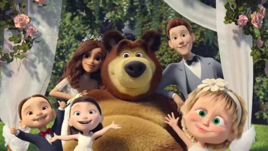 Masha and The Bear Difilimkan