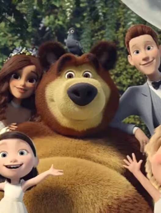 Masha and The Bear Difilimkan