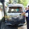 Mobil Bawa 30 Liter Pertalite Terbakar
