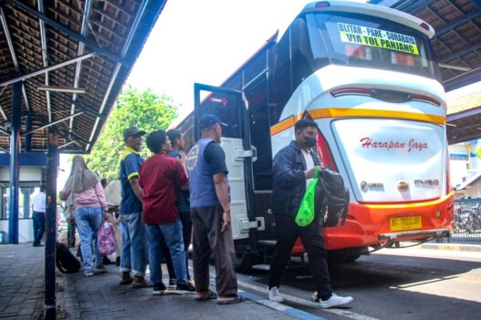 Okupansi Bus AKAP Naik 50 Persen