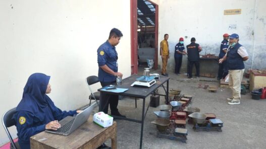 Pasar SNI Dilengkapi Pos Ukur Ulang