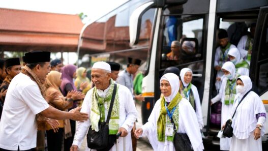 Pemulangan Jamaah Haji Dipusatkan di Pendopo
