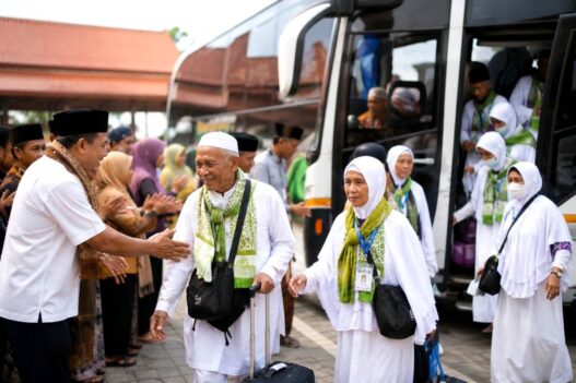 Pemulangan Jamaah Haji Dipusatkan di Pendopo