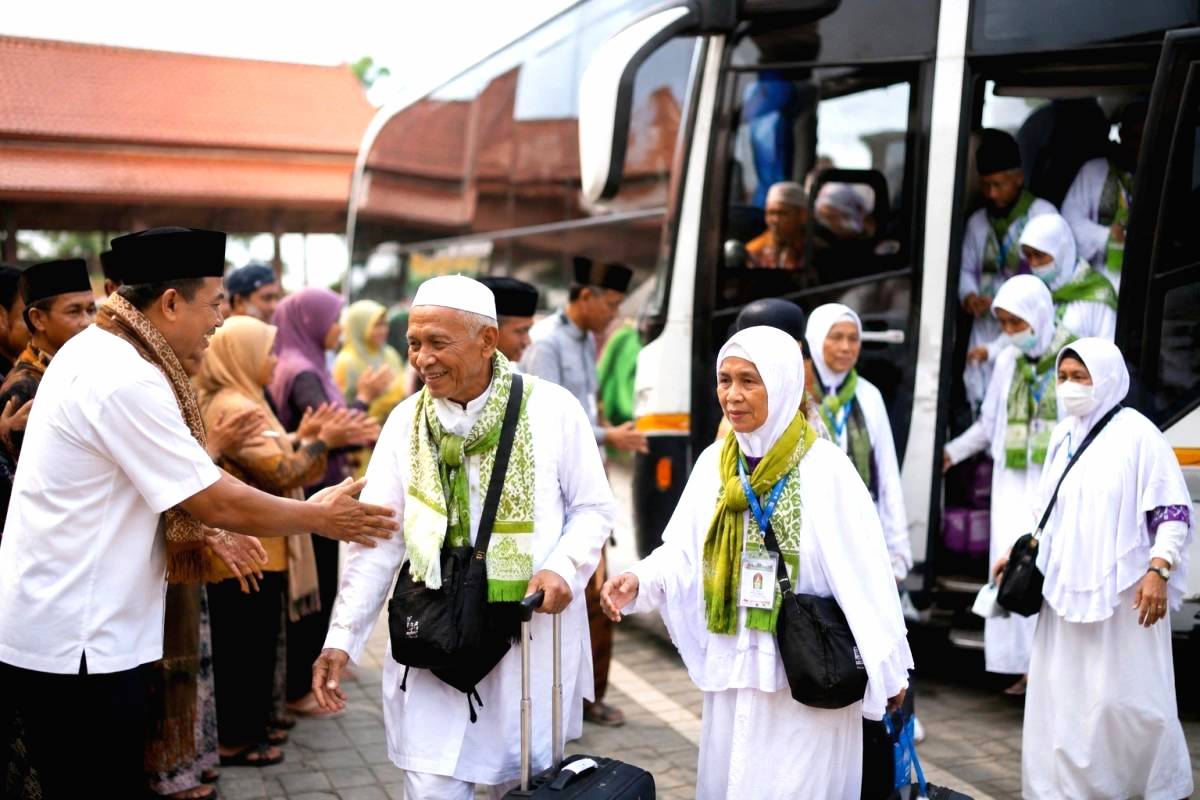 Pemulangan Jamaah Haji Dipusatkan di Pendopo