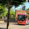 Penumpang Trans Banyumas Turun