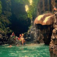Pesona Batu Payung Green Canyon