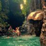 Pesona Batu Payung Green Canyon