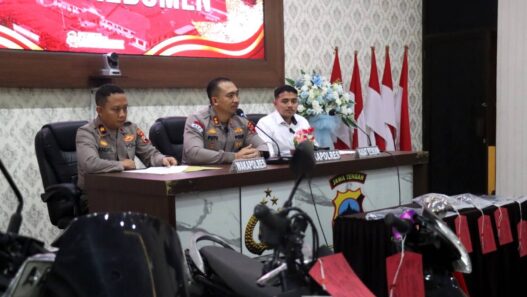 Polres Ungkap Tiga Kasus Curanmor