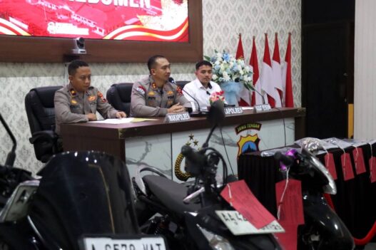 Polres Ungkap Tiga Kasus Curanmor
