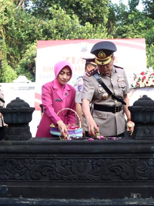 Polres Ziarah Jenderal Polisi Soekarno Djojonagoro