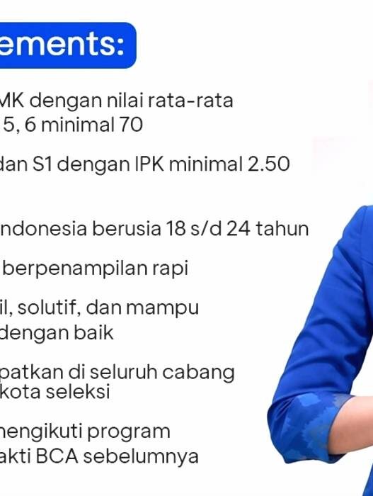 Rekrutment Maang Bakti BCA