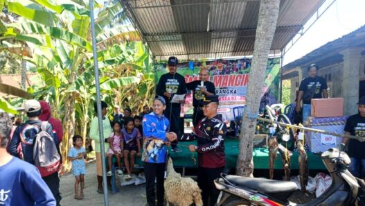Ribuan Peserta Ikuti Lomba Mancing di Bonorowo