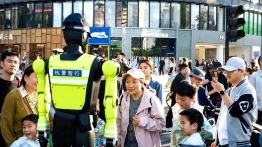 Robot Polisi Lalu Lintas Mulai Bertugas