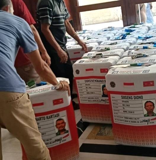 Satu Koper Jemaah Haji Dibongkar Mandiri