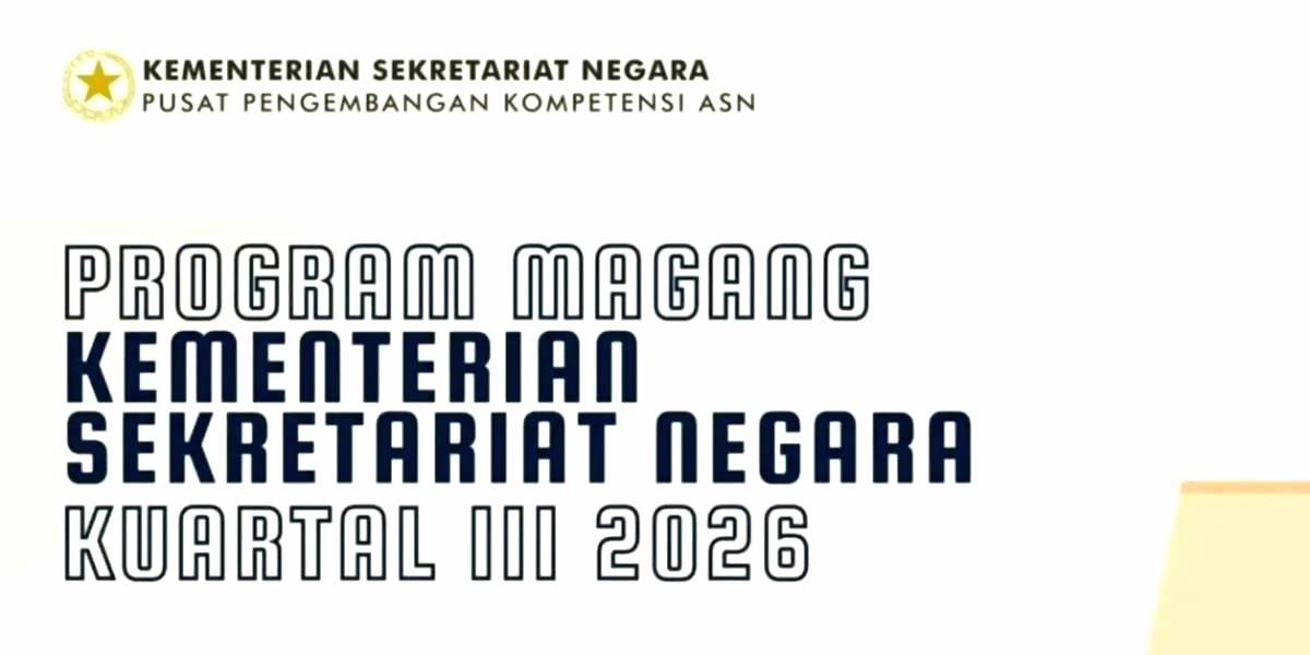 Skema Pendaftaran Program Magang sekretariat Negara