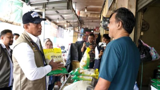 Stok Beras Nasional Tembus 5,3 Juta Ton