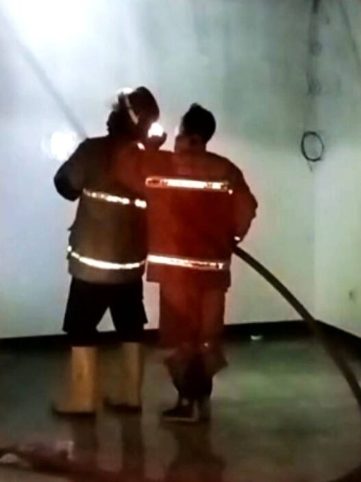Tiga Kamar Kontrakan Terbakar