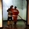 Tiga Kamar Kontrakan Terbakar