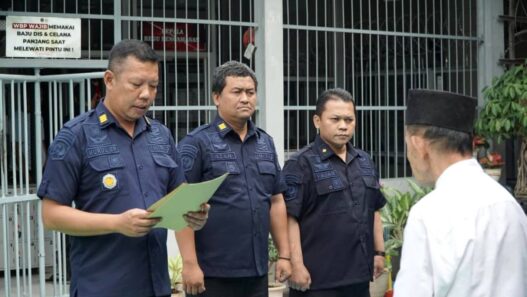 Warga Binaan Lansia Mendapat Remisi