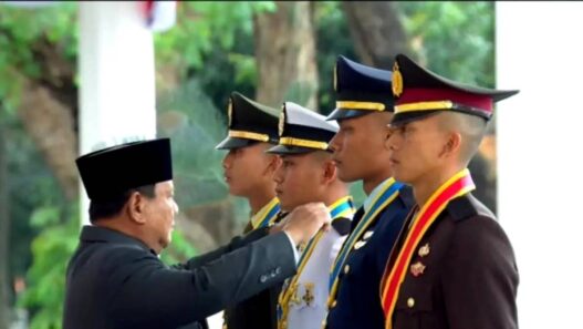 1.177 Perwira TNI Polri Dilantik