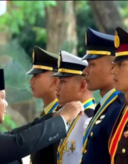 1.177 Perwira TNI Polri Dilantik