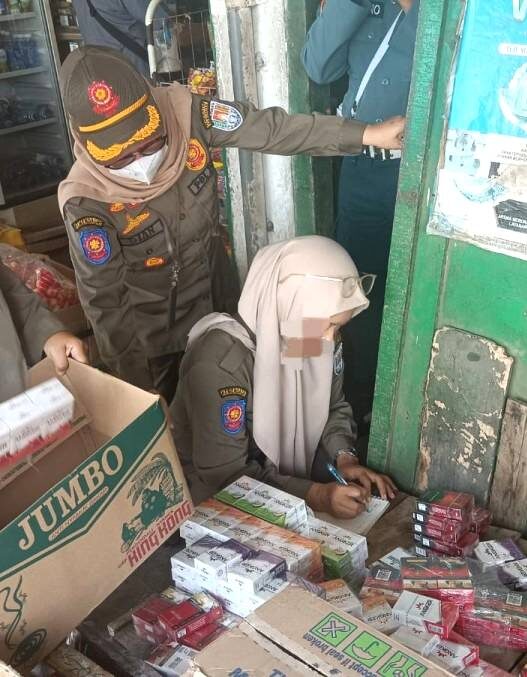 10.060 Batang Rokok Ilegal Disita