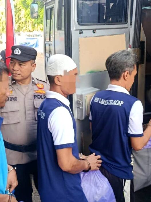 18 WBP Lapas Cilacap Dipindah ke Purwokerto