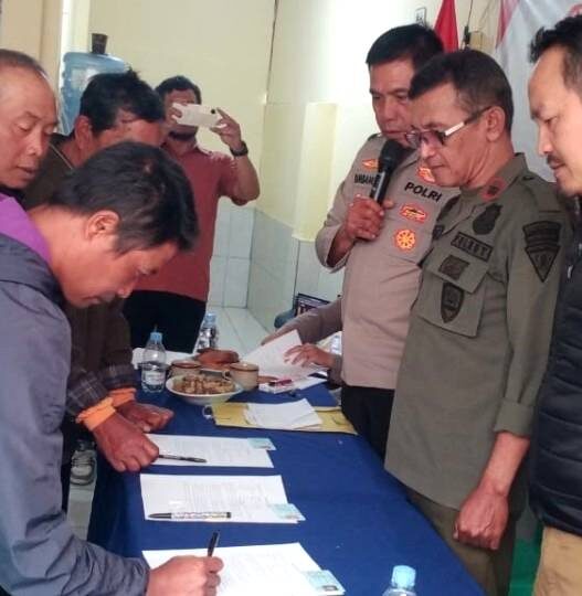 21 Penggarap Hutan Sepakat Hentikan Aktivitas