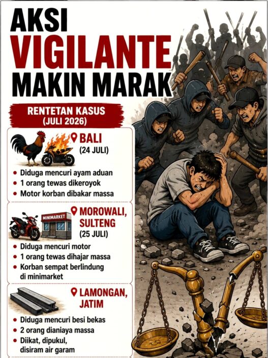 Aksi Main Hakim Sendiri Merebak