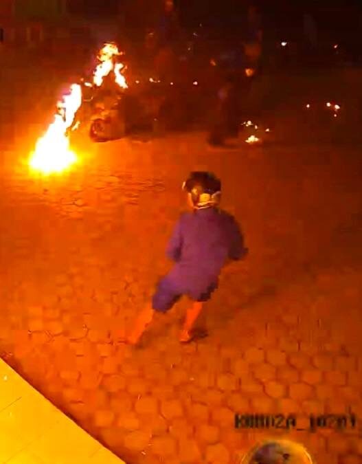 Amankan 4 Tersangka, Polisi Sita Bom Molotov
