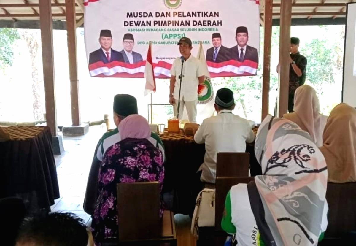 APPSI Perjuangkan Pedagang Pasar Tradisional