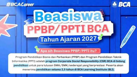 Beasiswa PPBP dan PPTI BCA