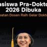 Beasiswa Pra Doktoral