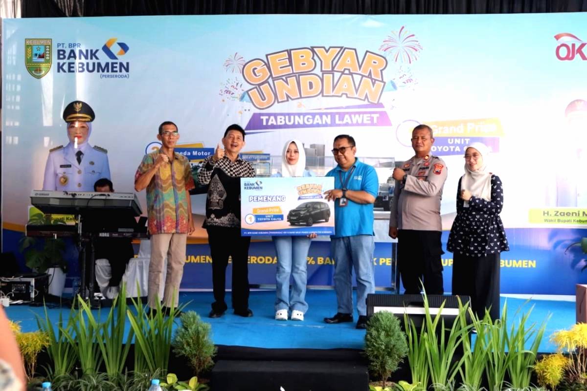 BPR Bank Kebumen Undi Hadiah Tabungan Lawet