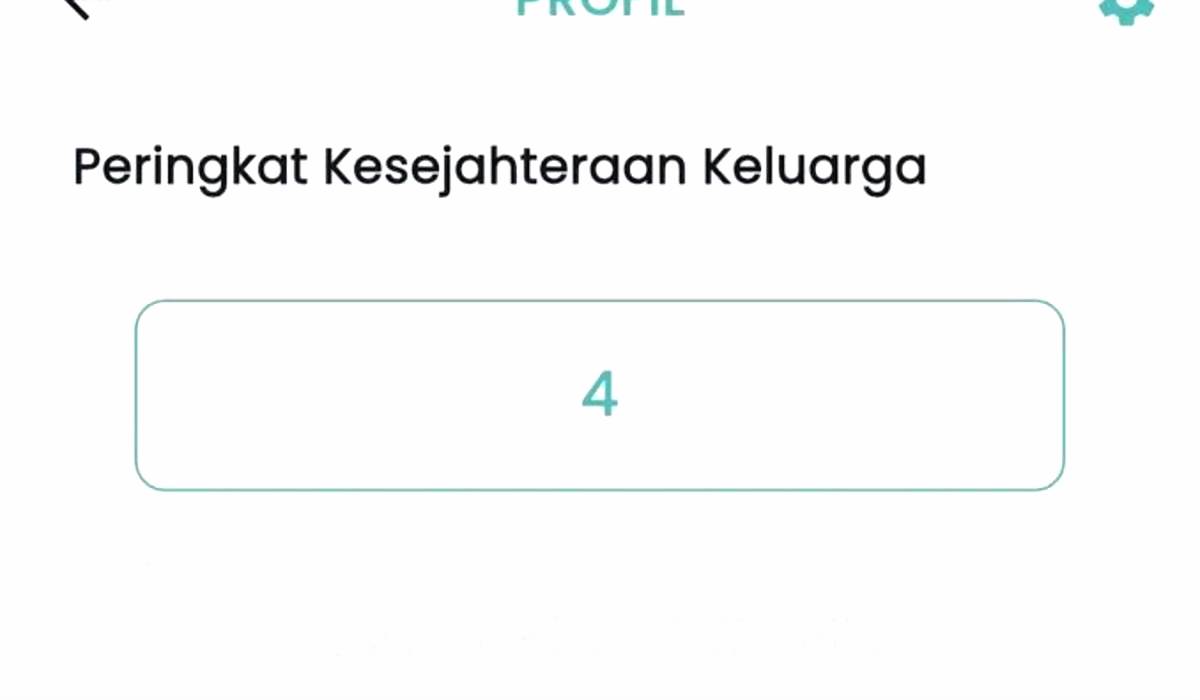 Cek Desil Bansos