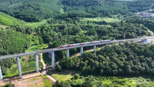 China Rusia Uji Kereta Wisata Lintas Negara