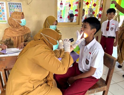 CKG Siswa Baru 23,89 Persen