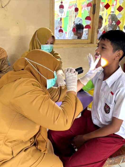CKG Siswa Baru 23,89 Persen