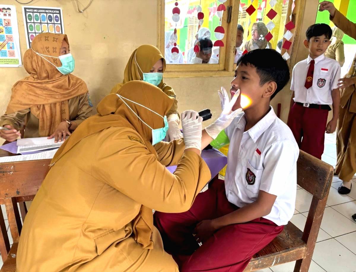 CKG Siswa Baru 23,89 Persen