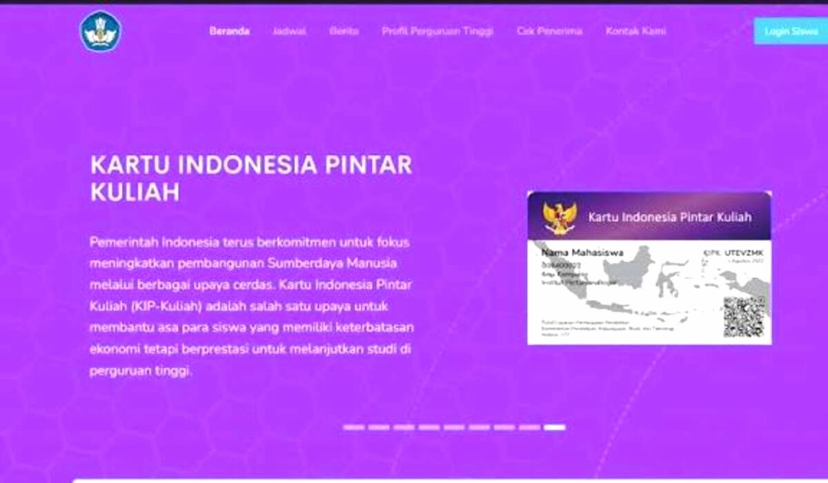 Daftar KIP Kuliah