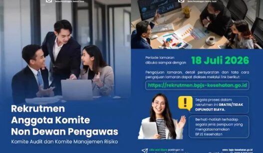 Daftar Rekrutmen Komite Non Dewan Pengawas BPJS Kesehatan